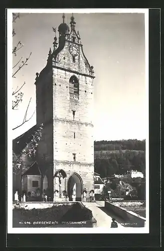 AK Bregenz a. B., Ansicht der Pfarrkirche