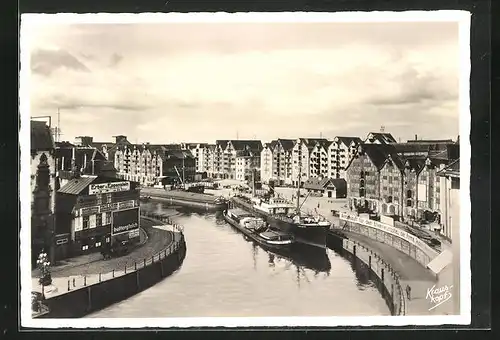 AK Königsberg, Blick auf das Speicherviertel