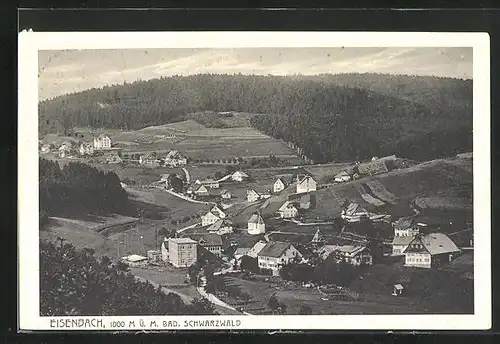 AK Eisenbach /Bad. Schwarzwald, Teilansicht