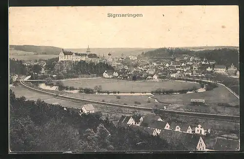 AK Sigmaringen, Teilansicht