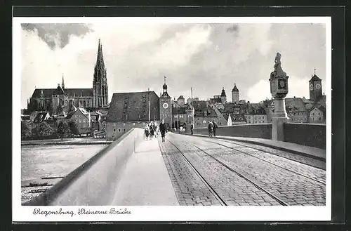 AK Regensburg, Steinerne Brücke