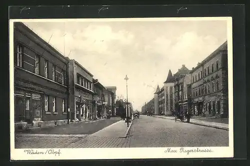AK Weiden /Obpf., Max Regerstrasse