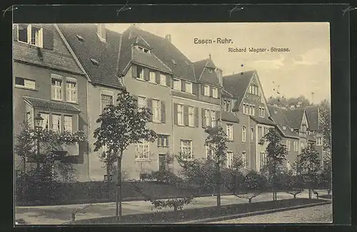 AK Essen /Ruhr, Richard Wagner-Strasse