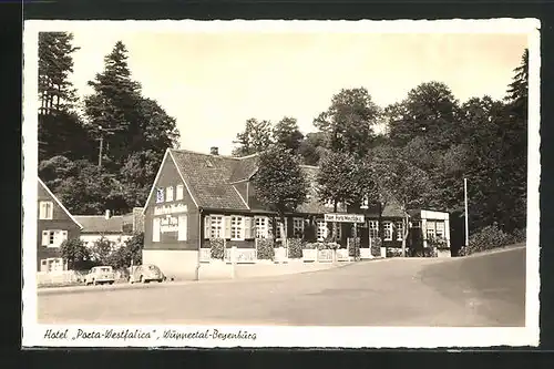 AK Wuppertal-Beyenburg, Hotel Porta-Westfalica