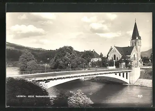 AK Leoben, Neue Bahnhofbrücke