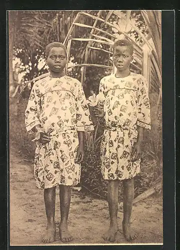 AK Thysstad-Kongo, Redemptoristen, Vrijgekochte meisjes, afrikanische Volkstypen