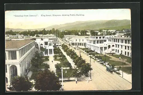 AK Kingston, King Street, showing Public Buildings