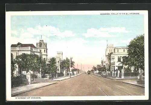 AK Habana, Calle 17 en el Vedado