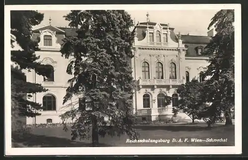 AK Schwechat, Reichsschulungsburg D.A.F. Wien
