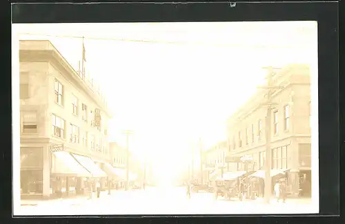 Foto-AK Bremerton, WA, Street Scene