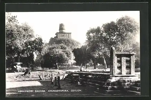 AK Colombo /Ceylon, Abhayagiri Dagoba