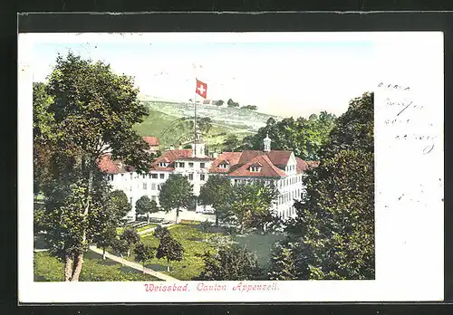 AK Weissbad /Appenzell, Blick auf Hotel