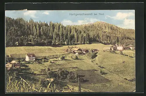 AK Heiligenschwendi bei Thurn, Ortspartie