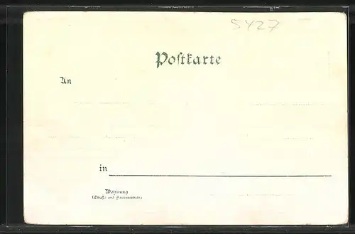 Lithographie Bad Ems, Restaurant a. d. Bederley mit Aussichtsturm, Hotel z. d. vier Türmen mit neuer Kirche