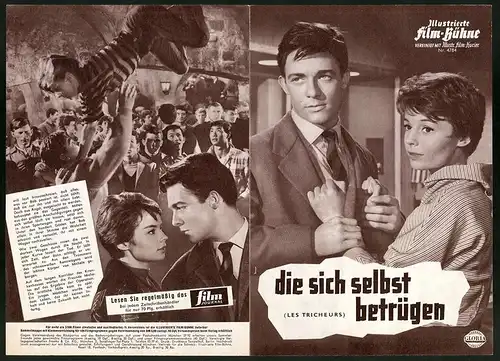 Filmprogramm IFB Nr. 4784, die sich selbst betrügen, Andréa Parisy, Pascale Petit, Regie: Marcel Carné