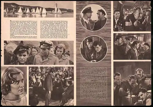 Filmprogramm PFP Nr. 58 /59, SAS 181 antwortet nicht, Ulrich Thein, Otmar Richter, Regie: Carl Balhaus