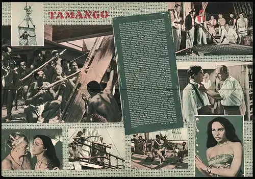 Filmprogramm PFP Nr. 91 /60, Tamango, Dorothy Dandridge, Curd Jürgens, Alex Cressan, Regie: John Berry