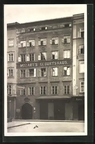 AK Salzburg, Mozart`s Geburtshaus