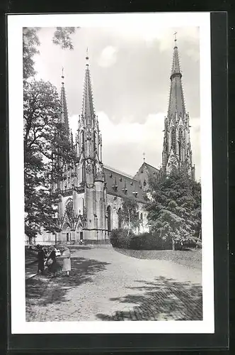 AK Olmütz, Ansicht der Domkirche