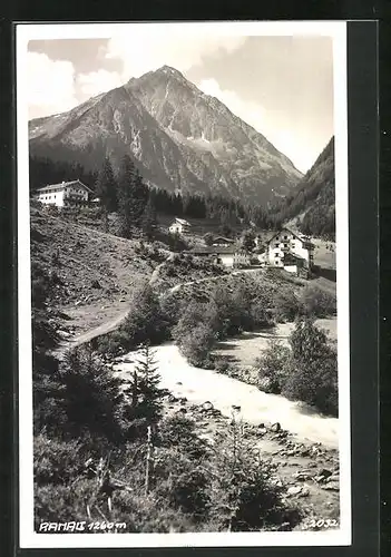 AK Ranalt, Teilansicht mit Fluss und Gebirge