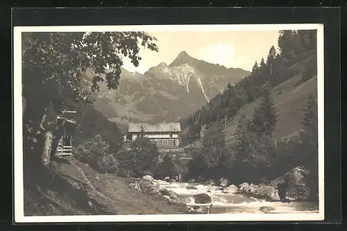 AK Mayrhofen im Zillertal, Gasthof Zillergrund