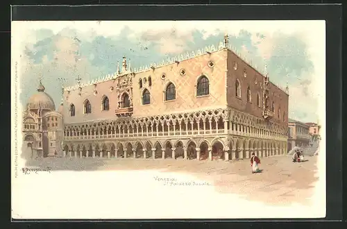 Lithographie Venezia, Palazzo Dulcale