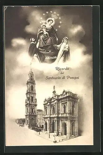 AK Pompei, Ricordo del Santuario