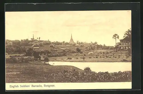 AK Rangoon, English Soldier`s Barracks