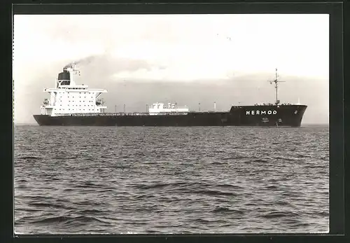 AK Handelsschiff M. S. Hermod auf hoher See