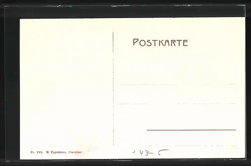 AK Clausthal, Karnevalistischer Umzug der Clausthaler Studentenschaft