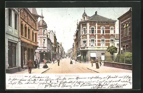 AK Rheydt, Partie an der Friedrich Wilhelmstrasse