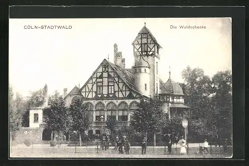 AK Köln-Lindenthal, Gasthaus Waldschenke im Stadtwald
