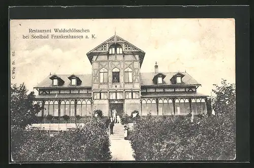 AK Frankenhausen a. K., Restaurant Waldschlösschen