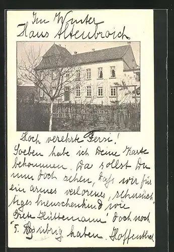 AK Mülfort, Haus Altenbroich