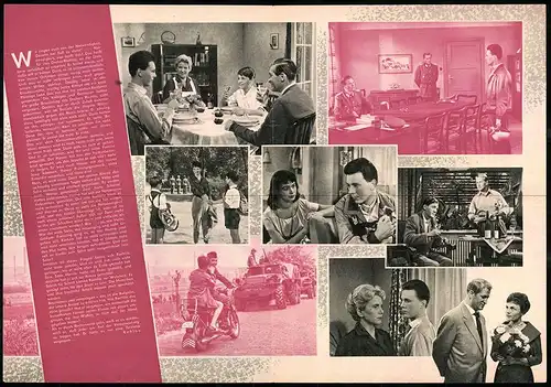 Filmprogramm PFP Nr. 107 /60, Schritt für Schritt, Raimund Schelcher, Wolfgang Hübner, Regie: Janos Veiczi