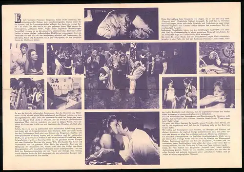 Filmprogramm Film für Sie Nr. 6 /69, Ergötzliche Nächte, Vittorio Gassman, Adolfo Celi, Regie: Armando Crispino