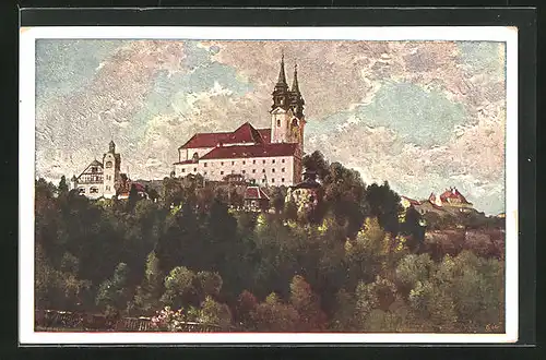 Künstler-AK Linz a. D., Pöstlingsberg