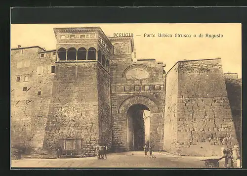 AK Perugia, Porta Urbica Etrusca o di Augusto