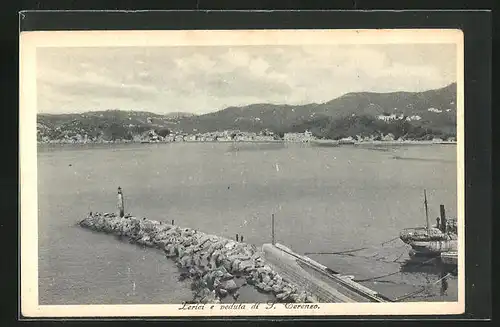 AK Lerici, Panorama e veduta di S. Cerenzo