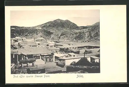 AK Aden, Post office quarter, Steamer Point