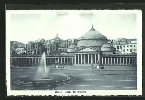 AK Napoli, Piazza del Plebiscito