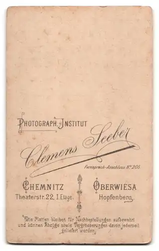 Fotografie Atelier Seeber, Chemnitz, Herr im karierten Gehrock