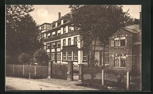 AK Grünbach i. Vogtl., Erholungsheim der Leipz. Postbeamten