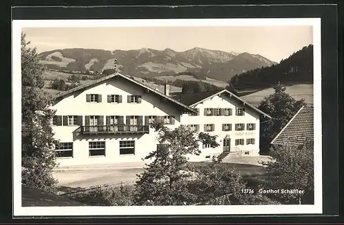 AK Altstädten, Gasthof Schäffler