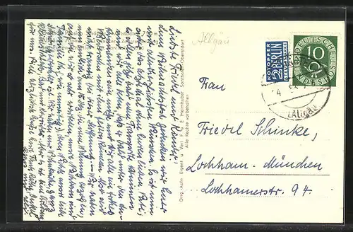 AK Altstädten, Gasthof Schäffler