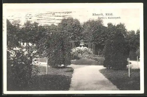 AK Rheydt, Partie im Kaiserpark