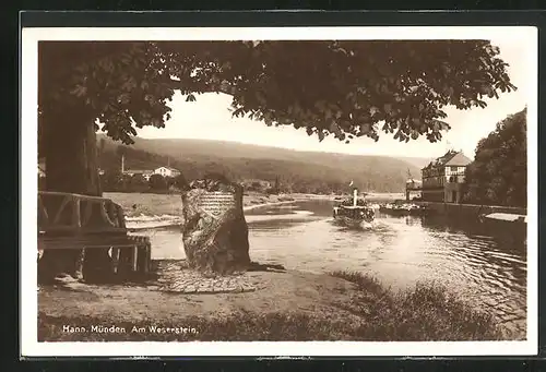 AK Hann. Münden, Am Weserstein