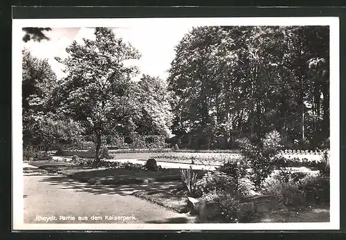 AK Rheydt, Partie aus dem Kaiserpark