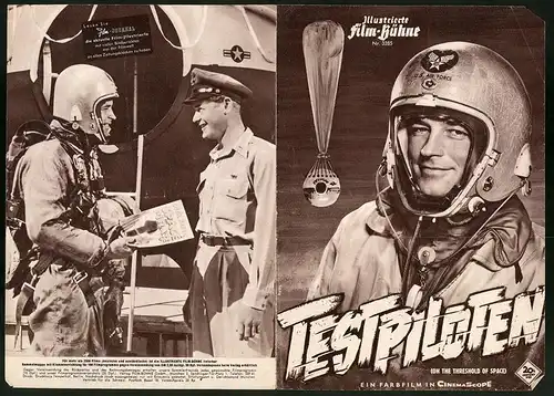 Filmprogramm IFB Nr. 3285, Testpiloten, Guy Madison, Virginia Leith, Regie: Robert D. Webb