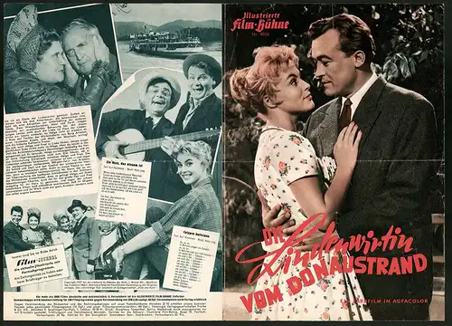 Filmprogramm IFB Nr. 4020, Die Lindenwirtin vom Donaustrand, Marianne Hold, Claus Holm, Regie: Hans Quest